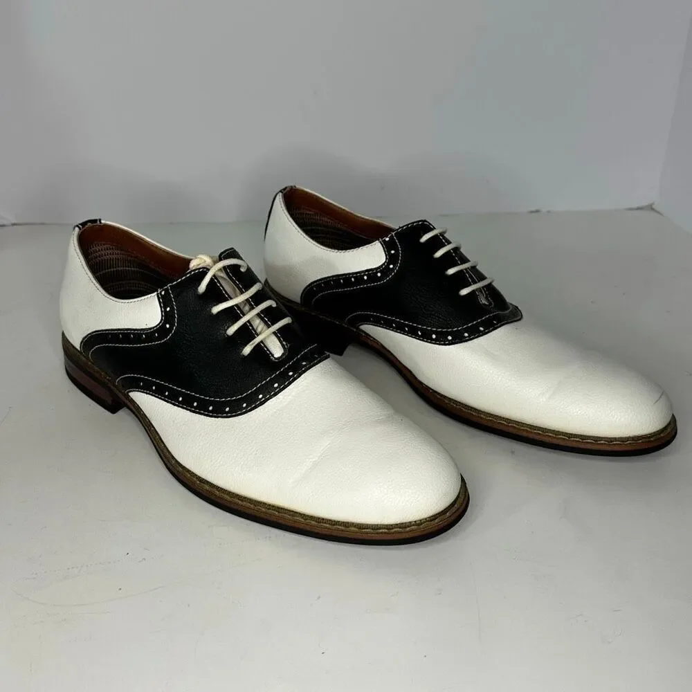 Ferro Aldo Jordan Two Tone Derby Dress Shoes | Men’s Size 9